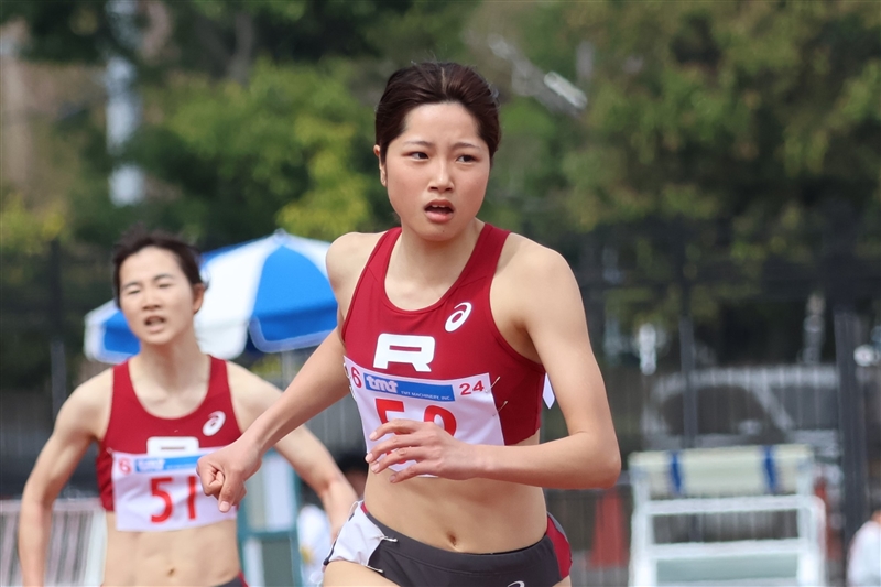 400mH高校記録保持者の瀧野未来が立命大デビュー！400m自己新、6月の日本選手権に照準／京都インカレ