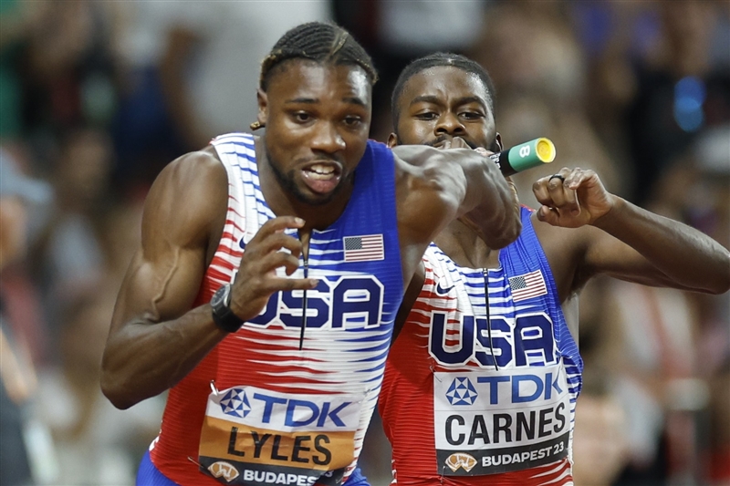 世界リレーのエントリーリスト発表 米国男子4×100mRにN.ライルズ！ ジャマイカ女子4×100mRは若手中心