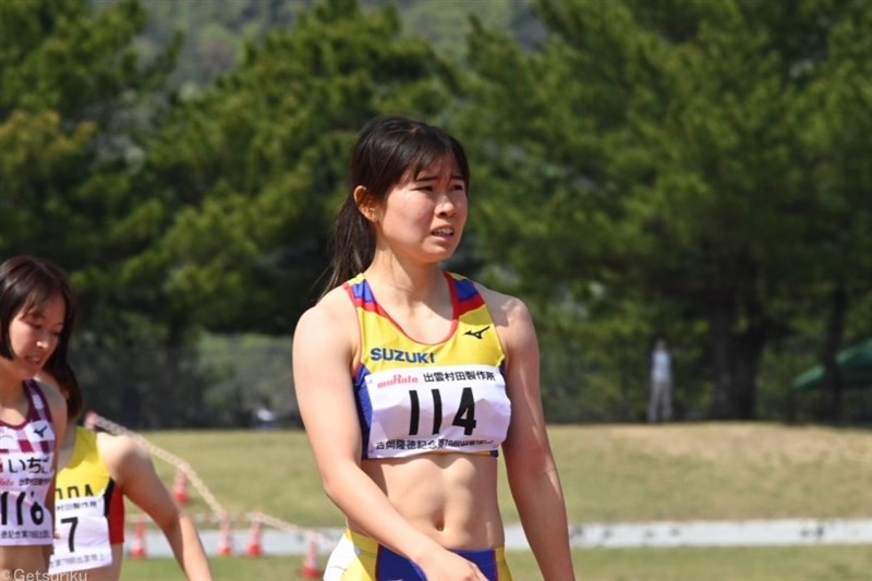女子400ｍは岩田優奈が53秒38で制覇 自己記録0.01秒届かずも「勝ち切れたのは良かった」／出雲陸上