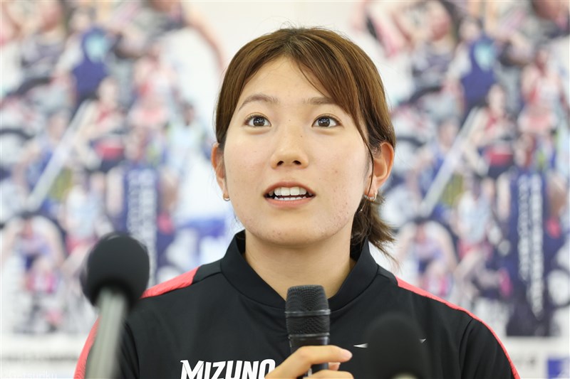 100mの兒玉芽生が前日会見で意気込み「今出せる最大限のパフォーマンスを発揮したい」／織田記念