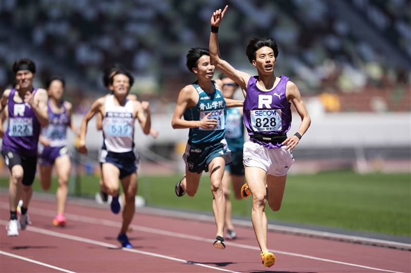 立教大・青木龍翔がうれしい初タイトル！「成長できた」連覇狙った青学大・宇田川抑える／関東IC