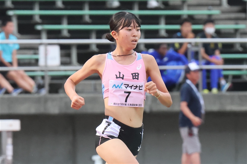 穂岐山芽衣が2年連続中長距離2冠 大石夕月は大会新で短距離2冠 西内祐仁が3000mSC県高校新／IH高知県大会