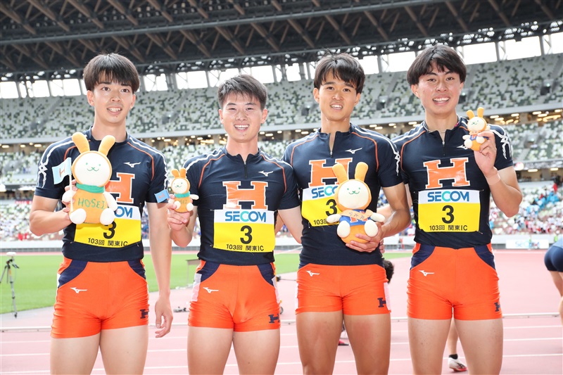 大会フィナーレ飾る男子1部マイルは法大16年ぶりV！アンカー木下祐一「思い入れのあるチームで結果出せて良かった」／関東IC