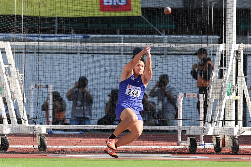 ハンマー投・福田翔大が73m00!!室伏親子、土井に続く日本人4人目の到達「かなり良いスタート」／静岡国際
