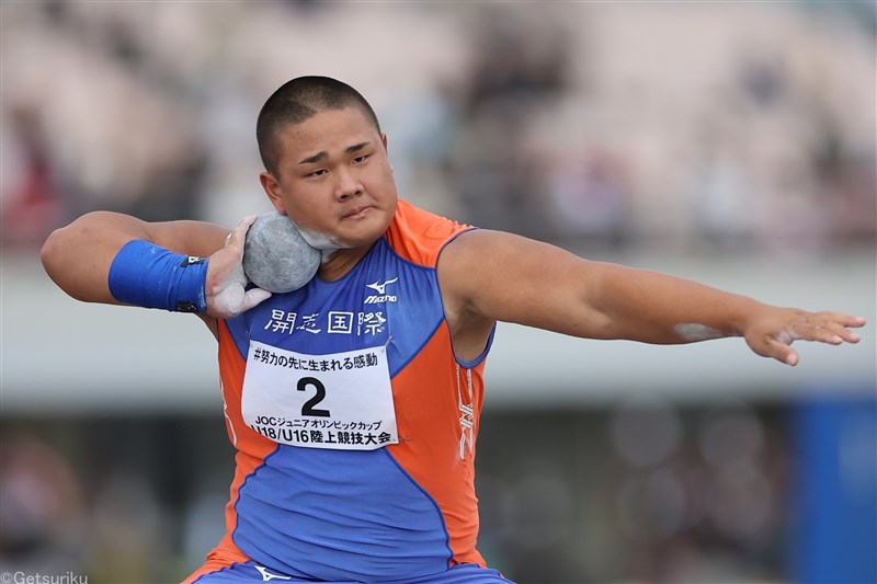 田村凪が高校歴代9位17m53の快投 200mは佐藤克樹20秒98、秋澤理沙24秒26 神田大和5575点で3連覇／IH新潟県大会