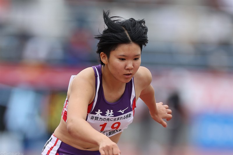 100mH別所みゆが13秒83 女子100m、200mは開星・永岡璃紗、畑心海がワンツー 男子400m筧光希也が大会新V／IH島根県大会