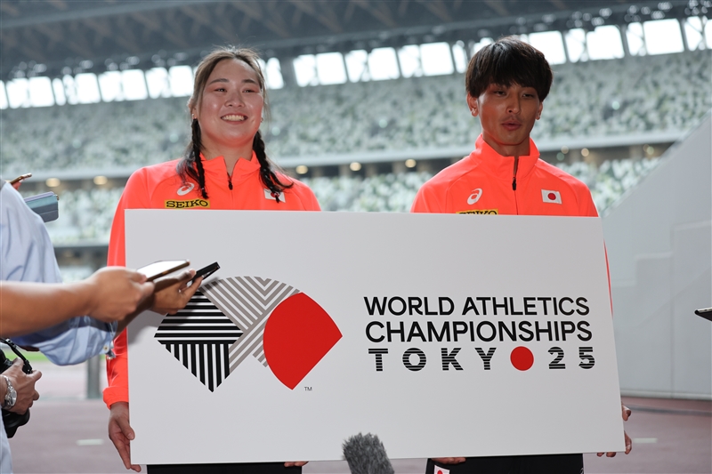 東京世界陸上「家庭の油 回収キャンペーン」開始！北口榛花「家庭の油で飛行機を飛ばしましょう！」