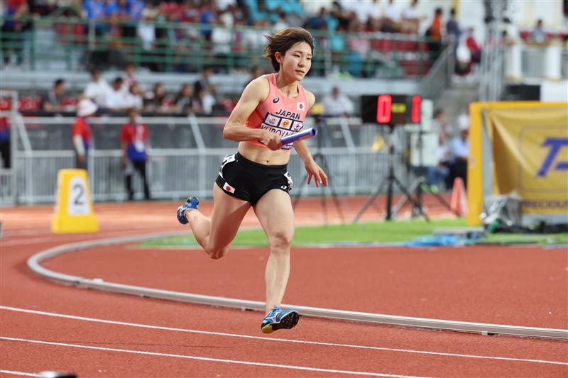 女子4×400mRは3位 3分35秒45でパリ五輪出場ラインには届かず／アジアリレー