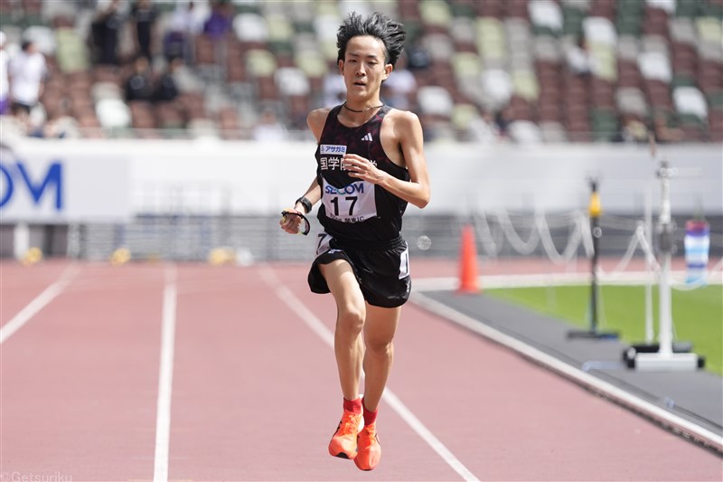 國學院大・高山豪起が日本人3番手の3位！終盤に一時トップ「ロングスパートで狙おう」積極果敢な走り光る／関東IC