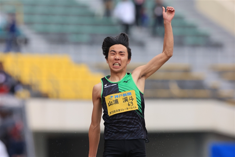 走幅跳・山浦渓斗が8m13!日本歴代10位タイのビッグジャンプ 五輪標準まで14cm／中日韓交流
