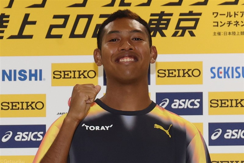 サニブラウン3年ぶり国立 パリ五輪内定に向け「予選から標準を切れるように走りたい」／セイコーGGP