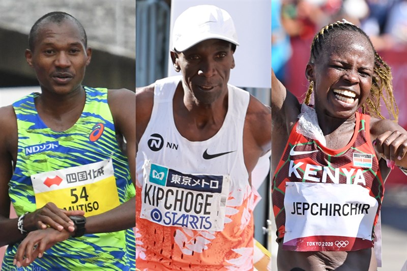 パリ五輪マラソン・ケニア代表発表！3連覇目指すキプチョゲ、駅伝で活躍のムティソ 女子は東京五輪金・ジェプチルチルら強力布陣