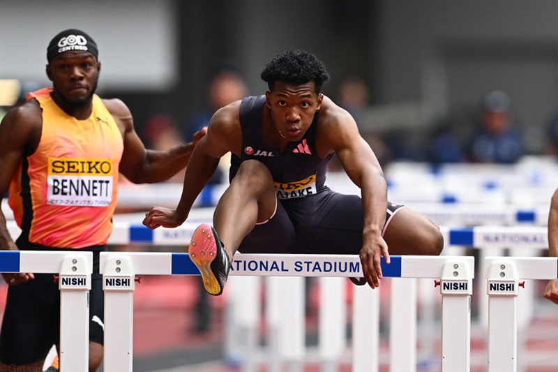 110mH・村竹ラシッドが13秒22で快勝！出遅れても4度目の五輪標準突破に「出力が上がっている」／セイコーGGP