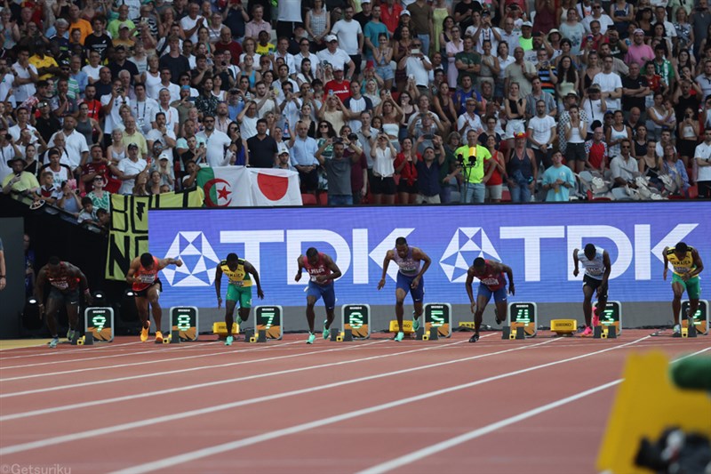 東京世界陸上の標準記録発表！男子100m10秒00、男子5000mは13分01秒00に ロードなど除く有効期間は今日8月1日から開始