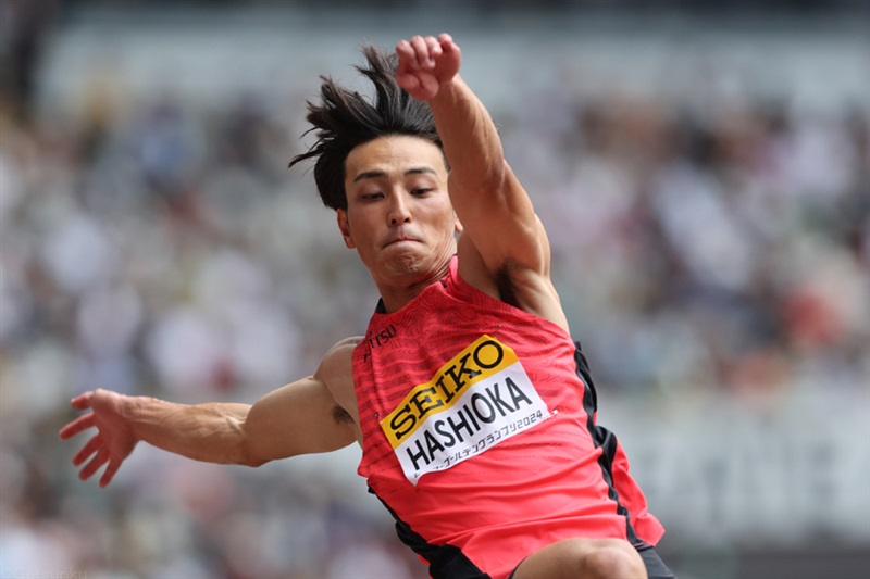 走幅跳・橋岡優輝は「次につながる」7m97で4位 パリ五輪標準突破済み／セイコーGGP