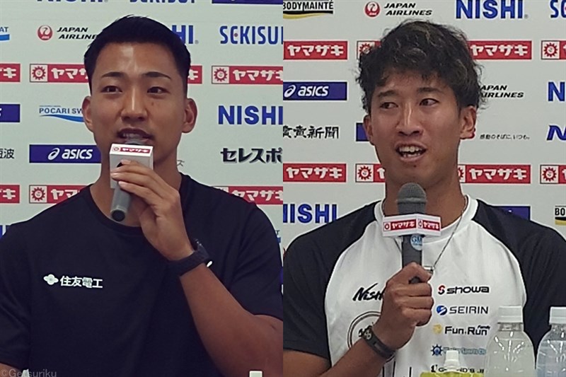 世界陸上代表・丸山優真「最大限やってきた」田上駿「優勝を第一目標に」／日本選手権混成