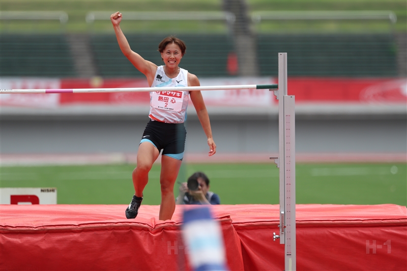 七種競技・熱田心が初日トップ「ここまで来たら優勝したい」得意の走幅跳残し3強に挑戦／日本選手権混成