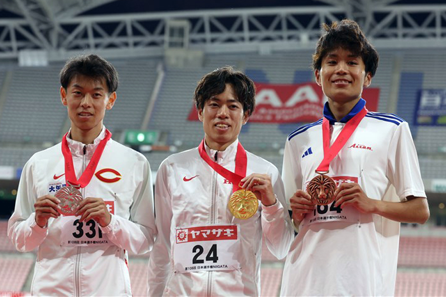 3000m障害・青木涼真「鬼の居ぬ間に」初優勝！2大会連続五輪へ大きく前進／日本選手権
