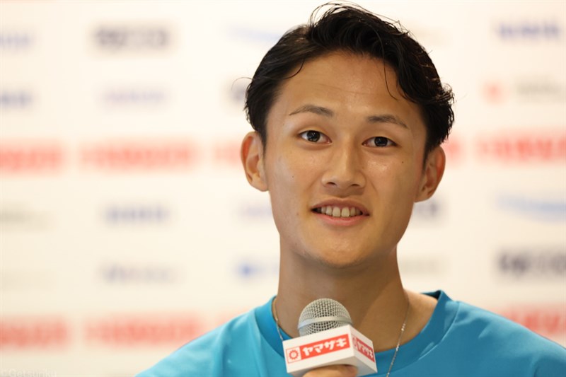 200m連覇狙う鵜澤飛羽「オリンピックは出たい大会」5月に脳震とう「ご心配おかけしました」／日本選手権