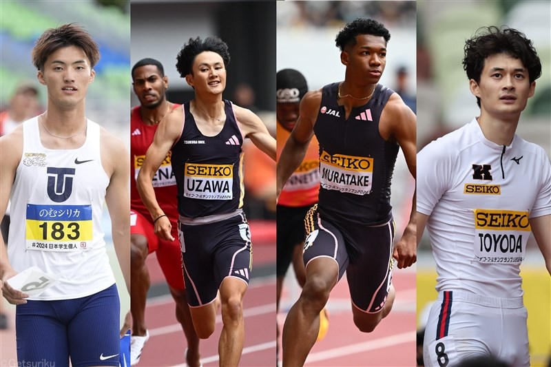 日本選手権みどころ男子トラック編／混戦の100ｍは栁田大輝が初V狙う！ハードルはパリ五輪代表へ熾烈、400mに44秒台決着の予感