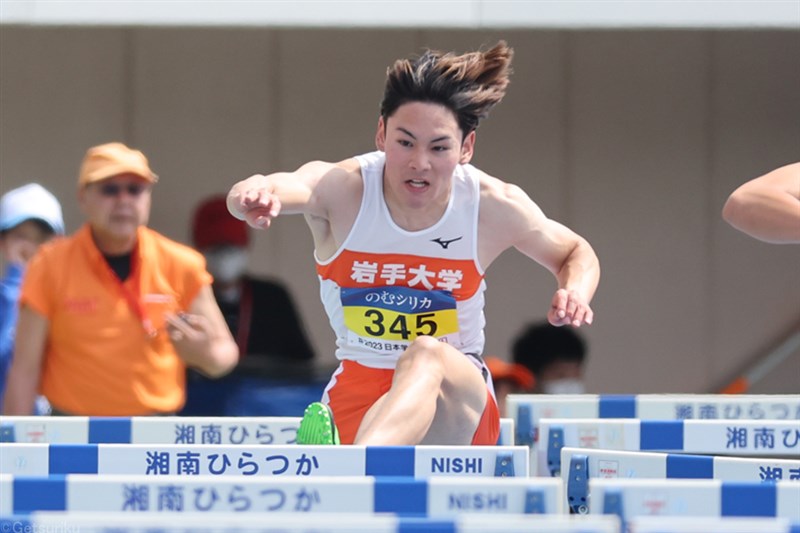 男子110mH似内陸斗が13秒62！東北学生新で3連覇 100m中塩和幸は10秒46の大会新V／東北IC
