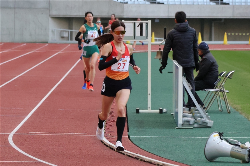 10000mパリ五輪代表の小海遥は15分50秒34の6位「納得いかない」も後半シーズン戦い抜き手応え／エディオンDC