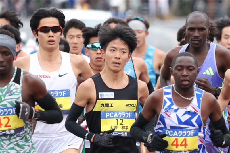 地元出身・大塚祥平が自己新で4位、5位・足羽も自己新、白石光星は学生歴代7位／別府大分毎日マラソン