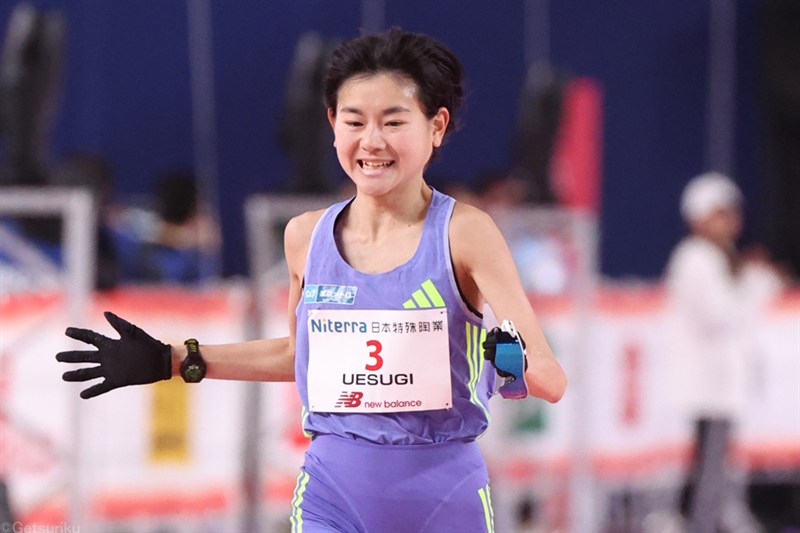 上杉真穂が粘りの走りで2時間22分11秒の自己新「有言実行できた」／名古屋ウィメンズマラソン