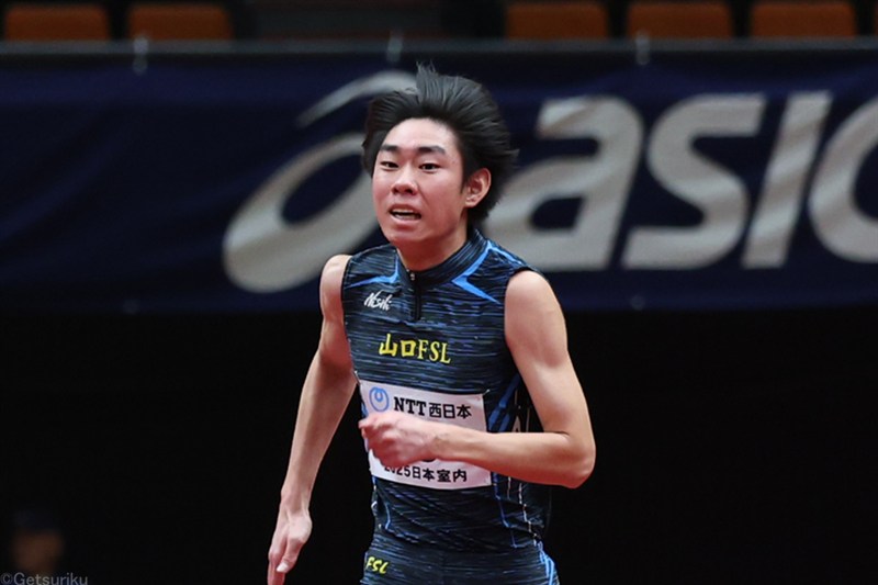 【男子100m】柏田琉依（山口FSL・中2）10秒80＝中2歴代2位タイ