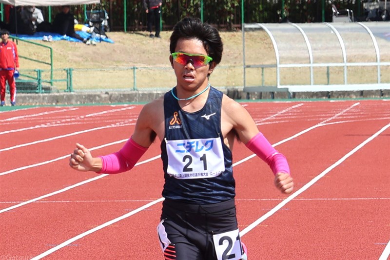 「5000m、10000mも勝って3冠が目標」 摂南大・藤田剛志が自ら仕掛けて“連覇”飾る／関西ICハーフ