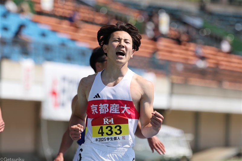 壹岐元太200m20秒65の自己新で初制覇 急成長も「遠すぎる目標は掲げたくない」／日本学生個人