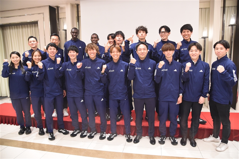 M＆Aベストパートナーズがお披露目会！4月から選手10人で本格始動 神野大地「一枚岩になって戦っていく」