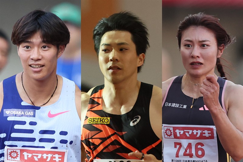 山縣亮太、福部真子、坂井隆一郎が欠場 広島陸協が発表／織田記念
