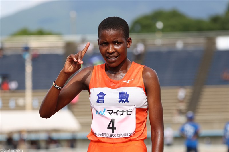 ジェプコエチが5000mで15分00秒92の高校国内国際最高！ 昨年のインターハイ1500m＆3000m2冠／金栗記念
