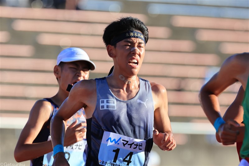 【男子5000m】吉田星（東海大札幌高2）13分46秒49＝高2歴代7位