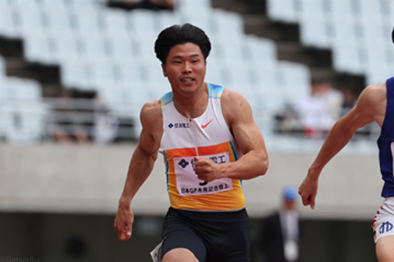 小池祐貴10秒09!! 6年ぶり好記録「コーチの教え通りに走れた」／木南記念
