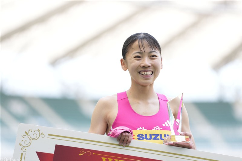 800m久保凛が世界陸上に前進！「タイムは悔しいですが成長できている」／静岡国際