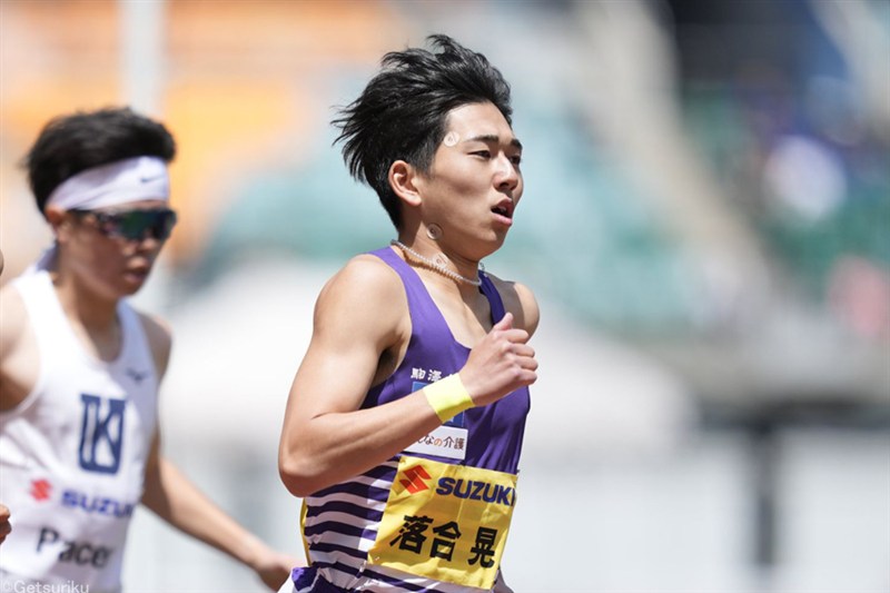落合晃またも好走！800m1分45秒16の学生新記録＆日本パフォーマンス歴代2位／静岡国際