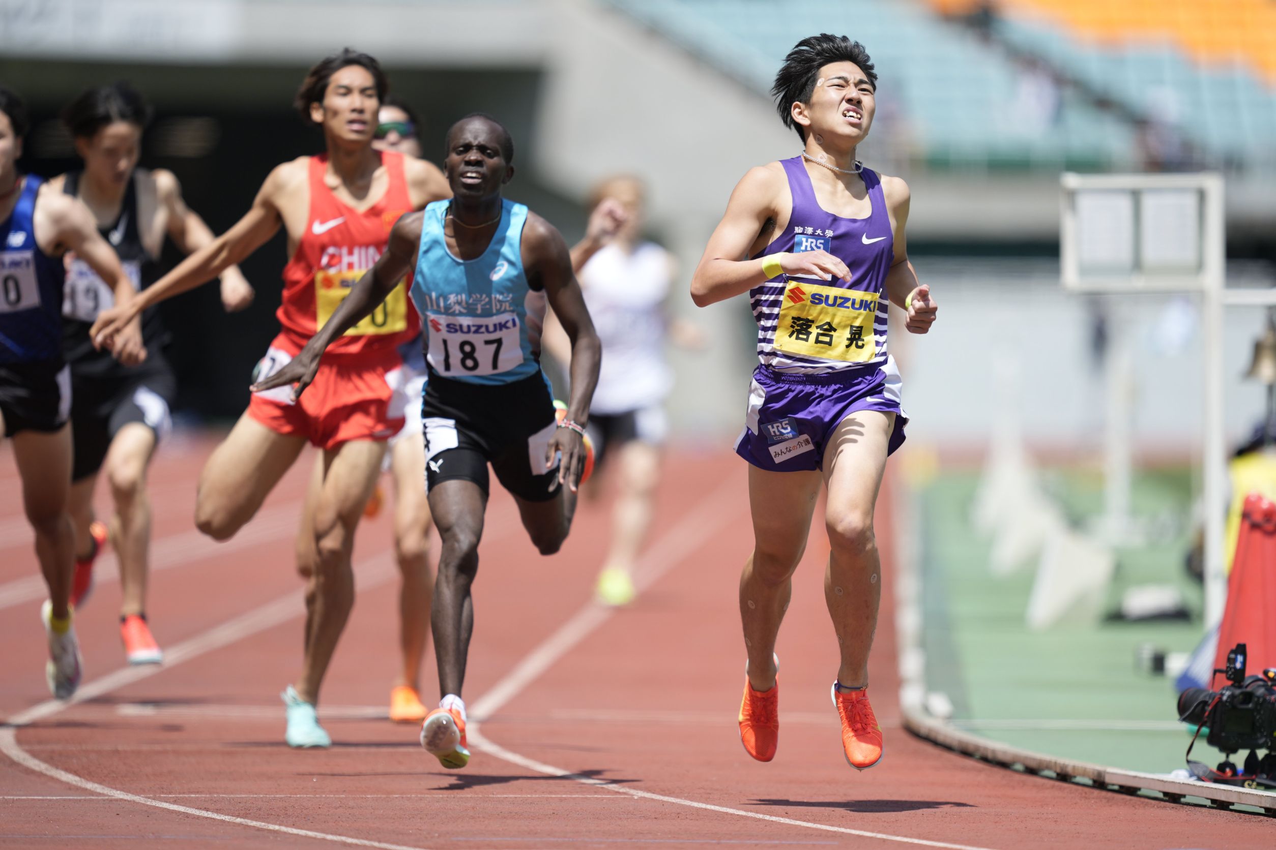 800m落合晃が圧巻の1分45秒16！自己2番目の快走「成長を感じています」／静岡国際