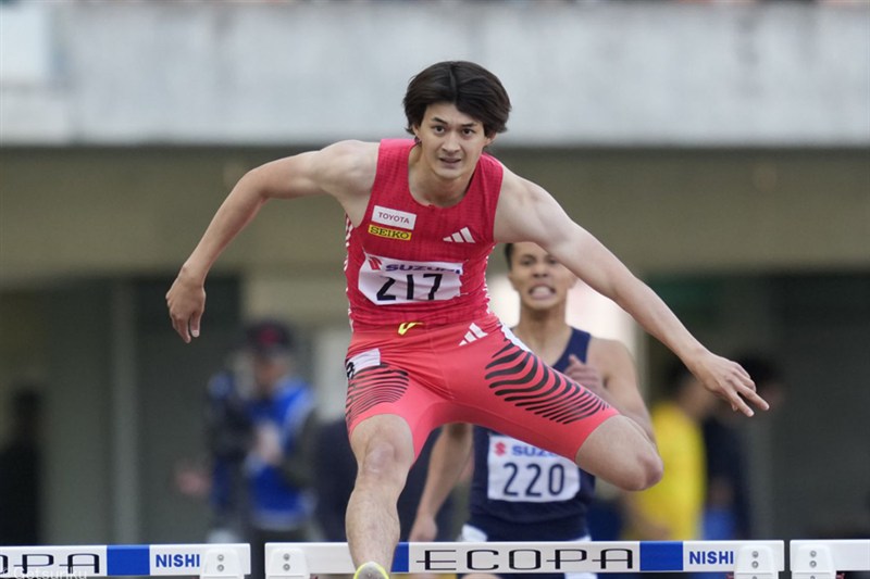 400mH豊田兼は48秒62でV 五輪以来に安堵も「悔しいの一言」／静岡国際