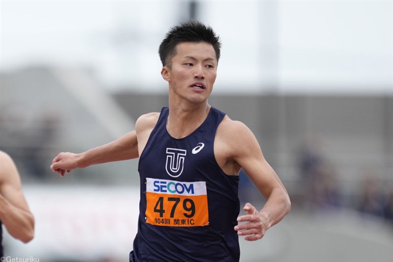 栁田大輝 100m9秒95!!「追参かぁ～」「次は公認で」2年ぶり3度目V で有終の美／関東IC
