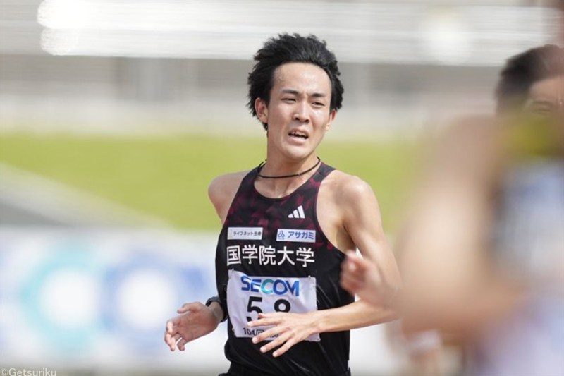 國學院大・高山豪起が5位「自分の状態を見誤った」マラソンの経験生かし「悔しさを秋以降に」／関東IC