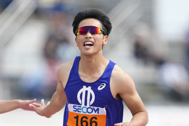 110mH4位の打田快生が200m20秒56wで制覇！「追い風参考のタイムを公認で」／関東IC