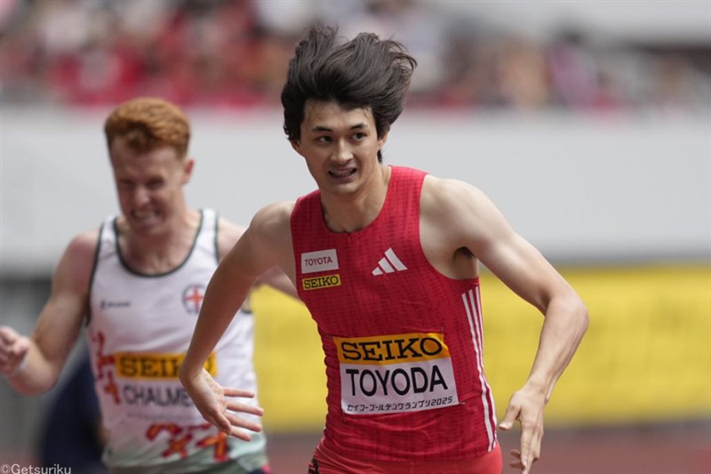 400mH豊田兼は2位 前半攻めの姿勢も参加標準記録届かず「後半もたついた」／セイコーGGP