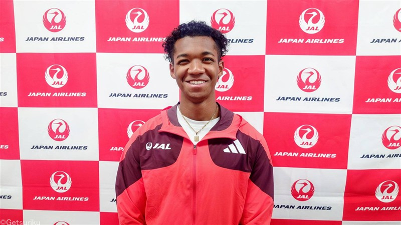 DL連続2位の村竹ラシッドが帰国 次戦セイコーゴールデンGPに向け「国立競技場で12秒台を」