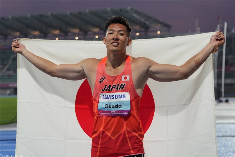 十種・奥田啓祐が逆転の銅メダル！最終種目で４位から浮上「あきらめずにやれて良かった」／アジア選手権