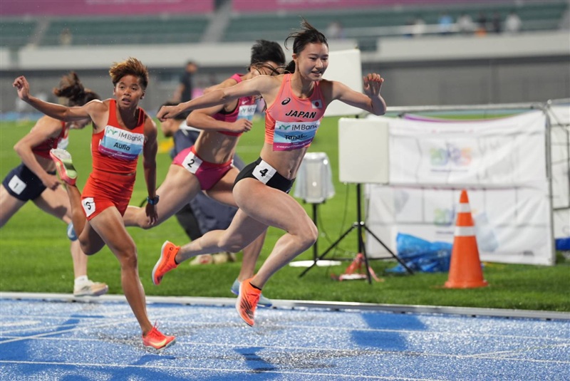 100mH田中佑美は銀！好スタートも終盤に前回女王・ヤラジに逆転許す／アジア選手権