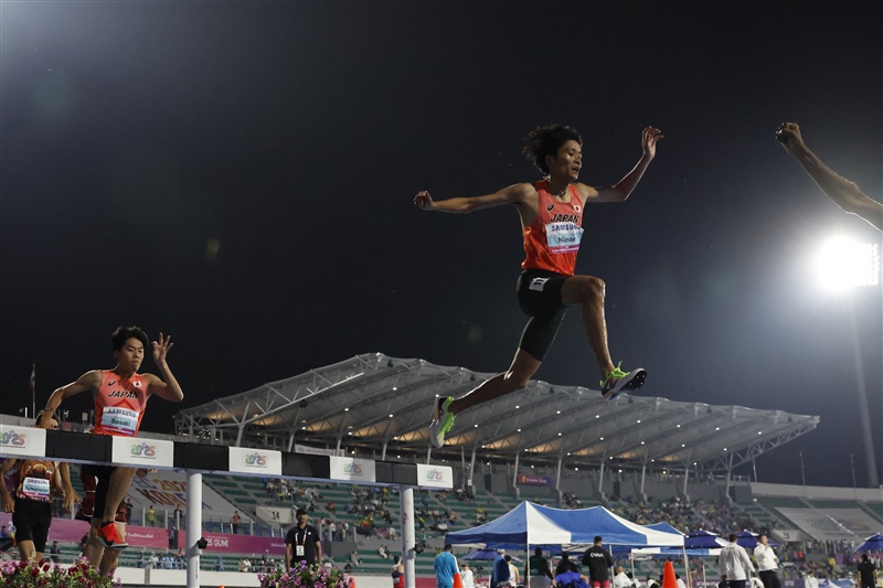 3000m障害・新家裕太郎が銀メダル！早大ルーキー・佐々木哲は4位／アジア選手権