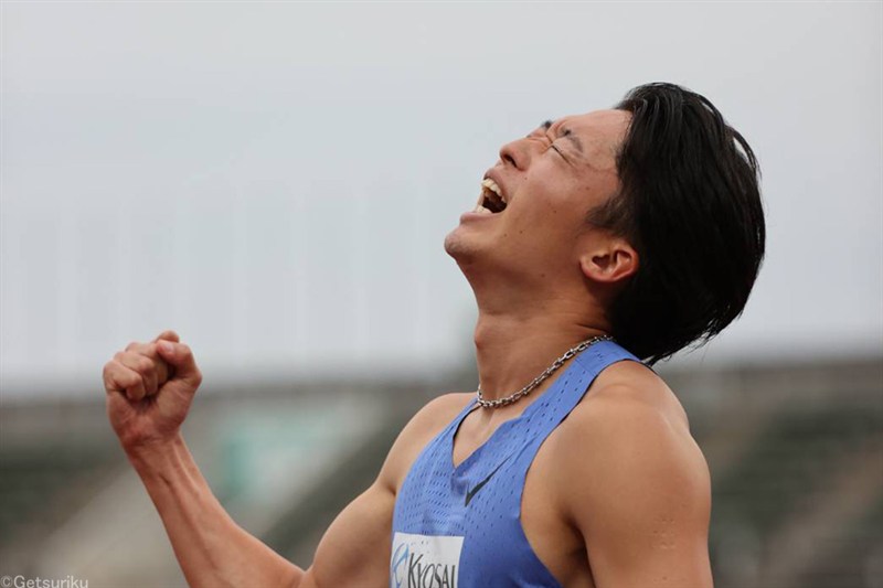 男子100mは稲毛碧がV 山縣亮太は10秒35の5位、ケンブリッジが復帰 女子100mHは鈴木が貫禄／東日本実業団