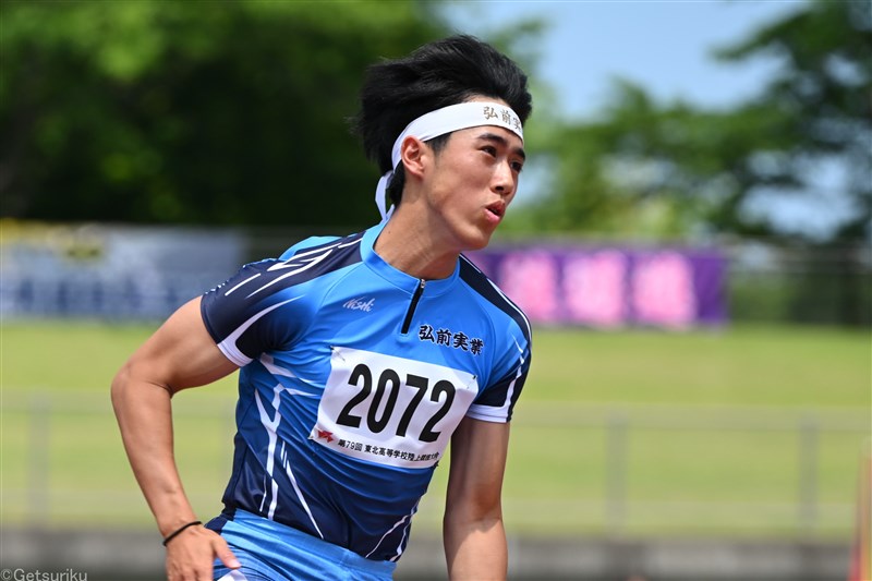 弘前実4×100mR40秒台連発、4×400mR大会新 村川きらり2冠 中長距離は青森山田勢が強さ発揮／IH青森県大会
